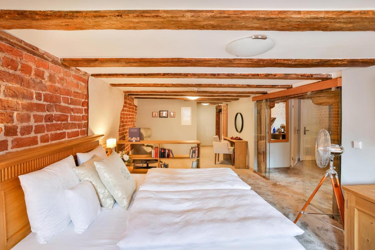 Romantik Hotel Scheelehof Stralsund Kültér fotó