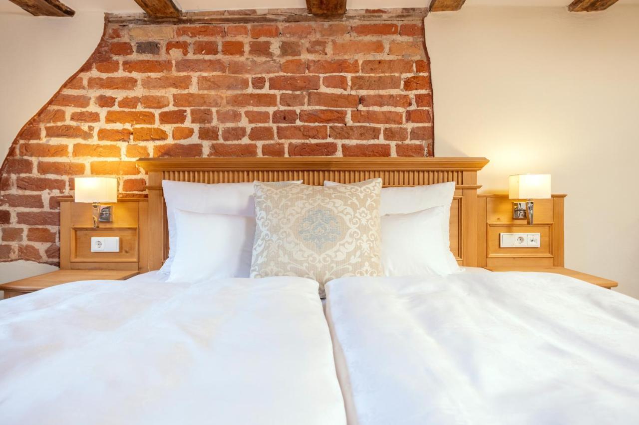 Romantik Hotel Scheelehof Stralsund Kültér fotó