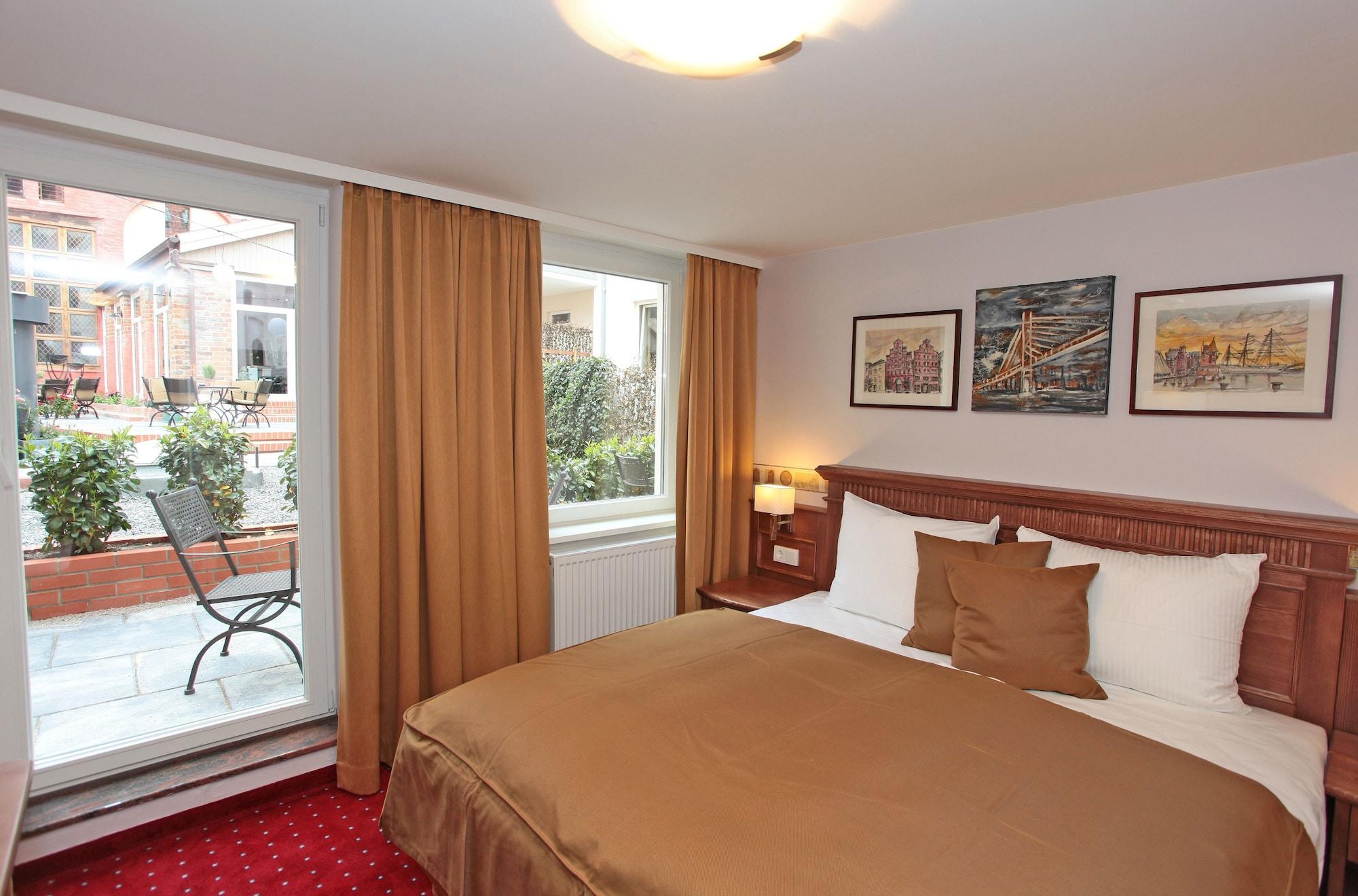Romantik Hotel Scheelehof Stralsund Kültér fotó