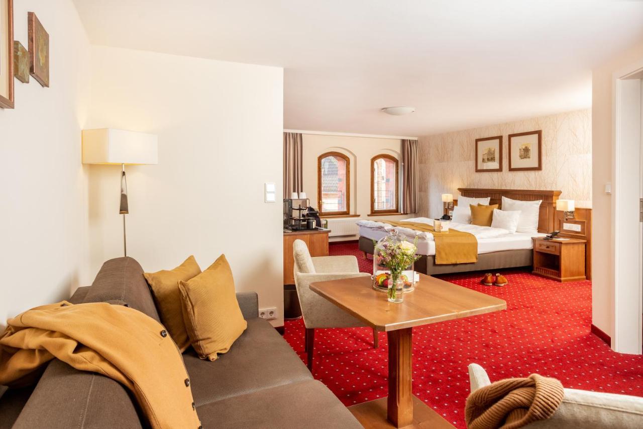 Romantik Hotel Scheelehof Stralsund Kültér fotó