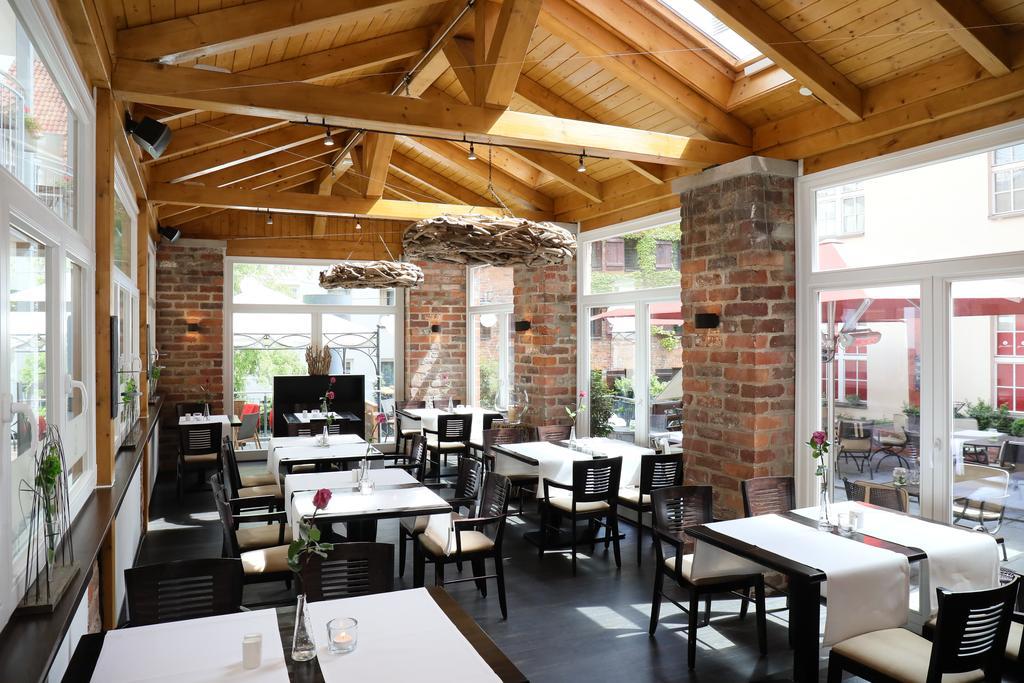 Romantik Hotel Scheelehof Stralsund Kültér fotó